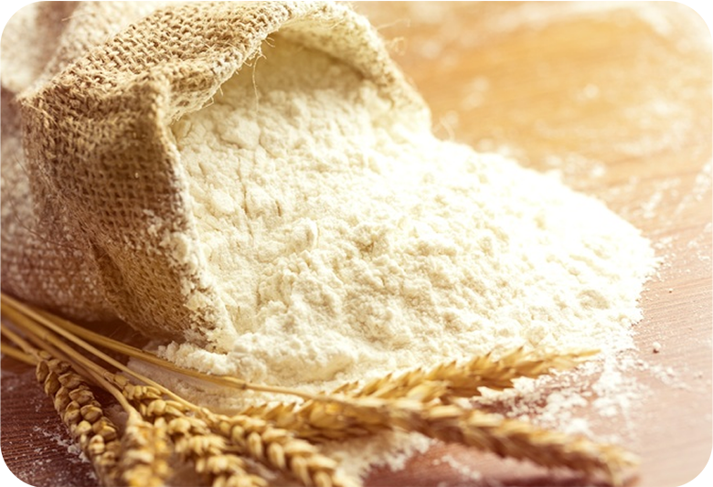 熊本県産の米粉・小麦を使用